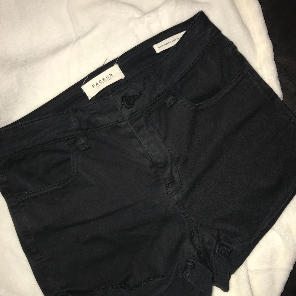 High waisted shorts